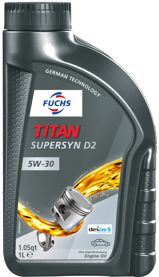 Олива моторна FUCHS TITAN Supersyn D2 SAE 5W-30 1 л (602009456)